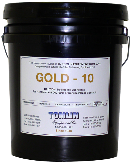 Tomlin Gold 10 Premium Synthetic Oil - 5 Gallon Pail Tomlin Gold 10 Premium Synthetic Oil - 5 Gallon Pail