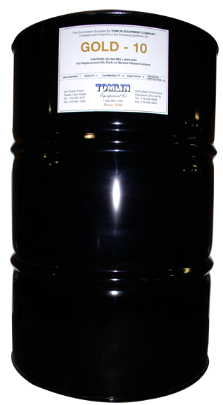 Tomlin Gold 10 Premium Synthetic Oil - 55 Gallon Drum Tomlin Gold 10 Premium Synthetic Oil - 55 Gallon Drum