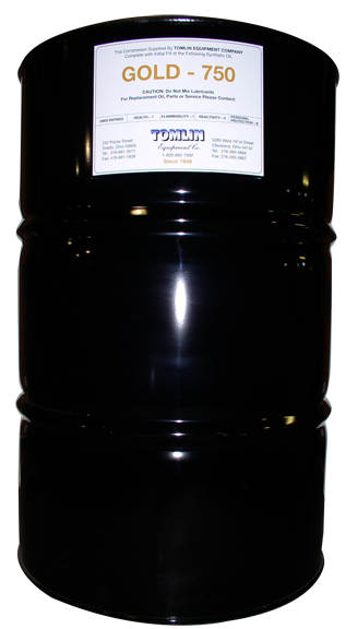 Tomlin Gold 750 Premium Synthetic Oil - 55 Gallon Drum Tomlin Gold 750 Premium Synthetic Oil - 55 Gallon Drum